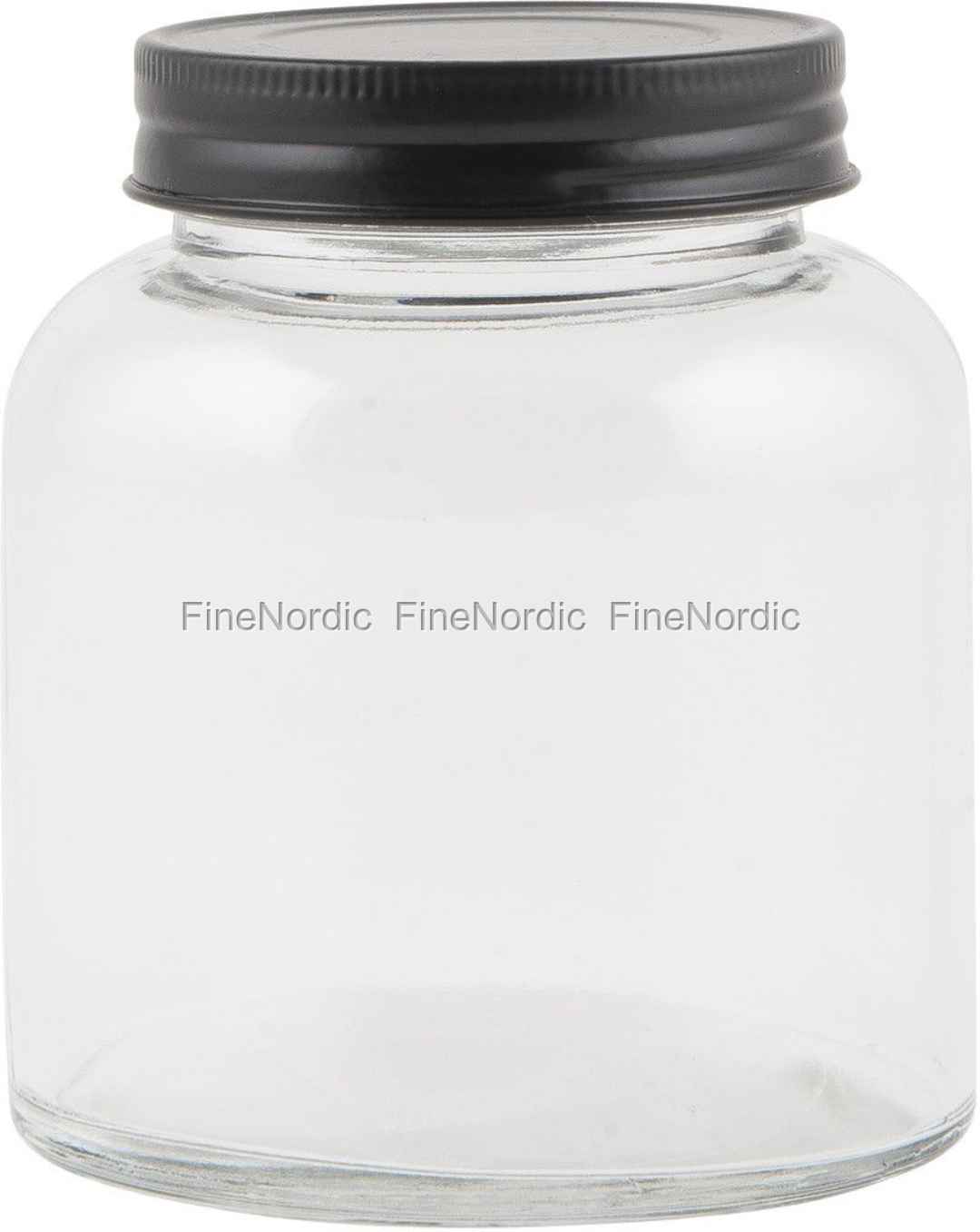 Weißer Plastikdeckel für Joghurtglas