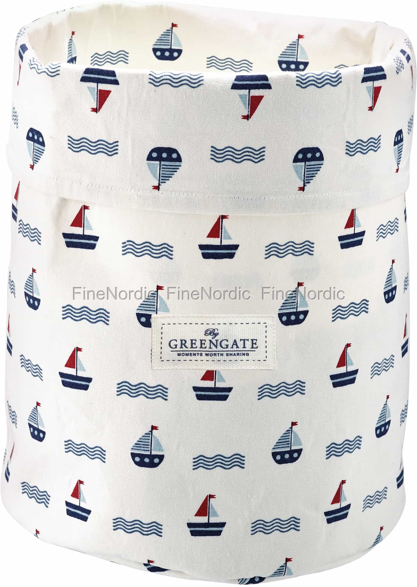 GreenGate Aufbewahrungstasche Noah White Medium