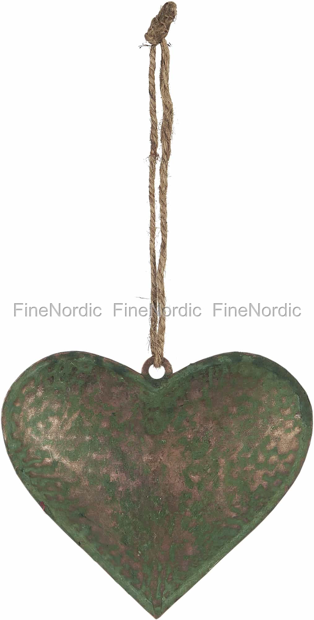 Ib Laursen Herz zum Hängen mit String Klein