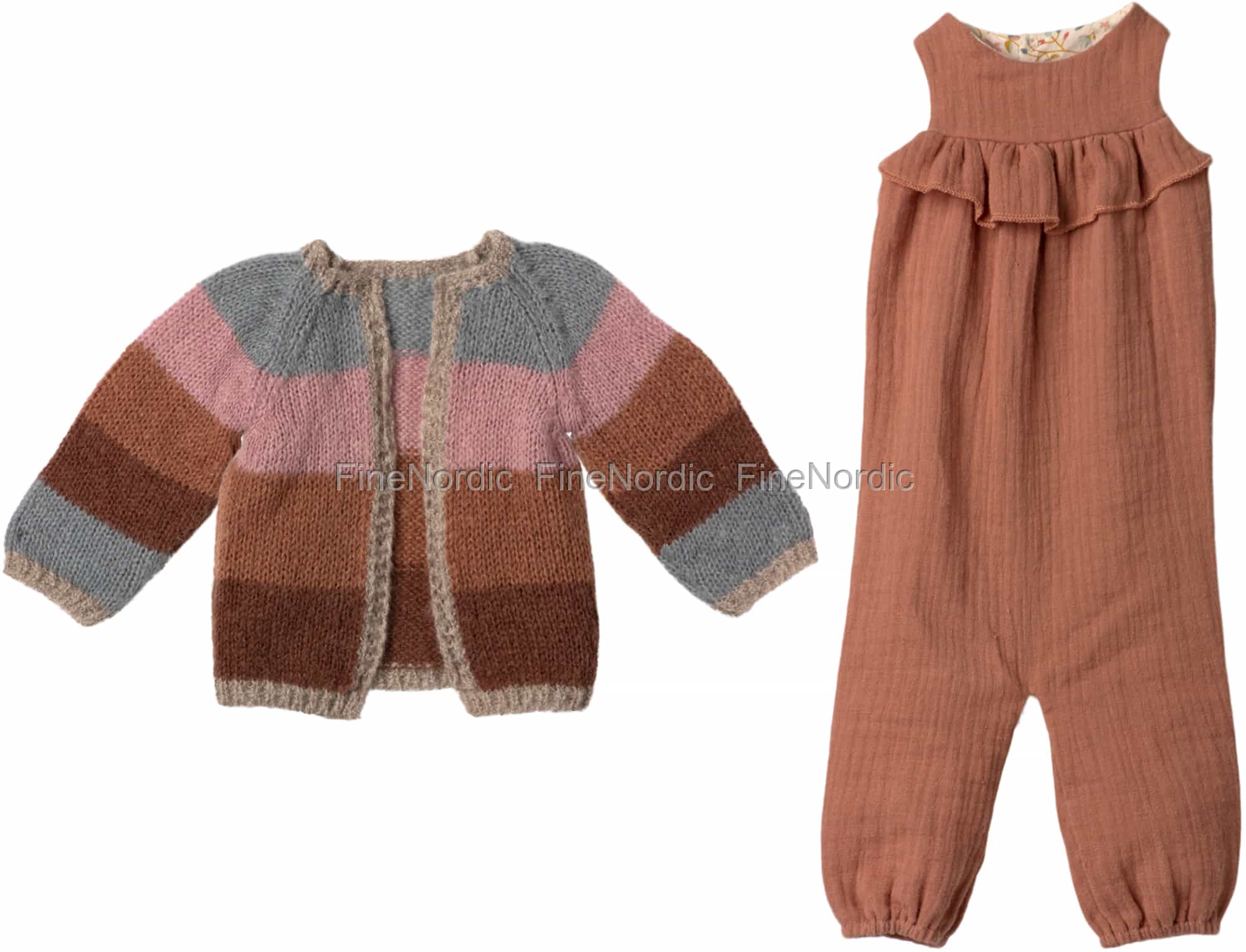 Maileg Anzug und Strickjacke für Kaninchen und Hasen Größe 5