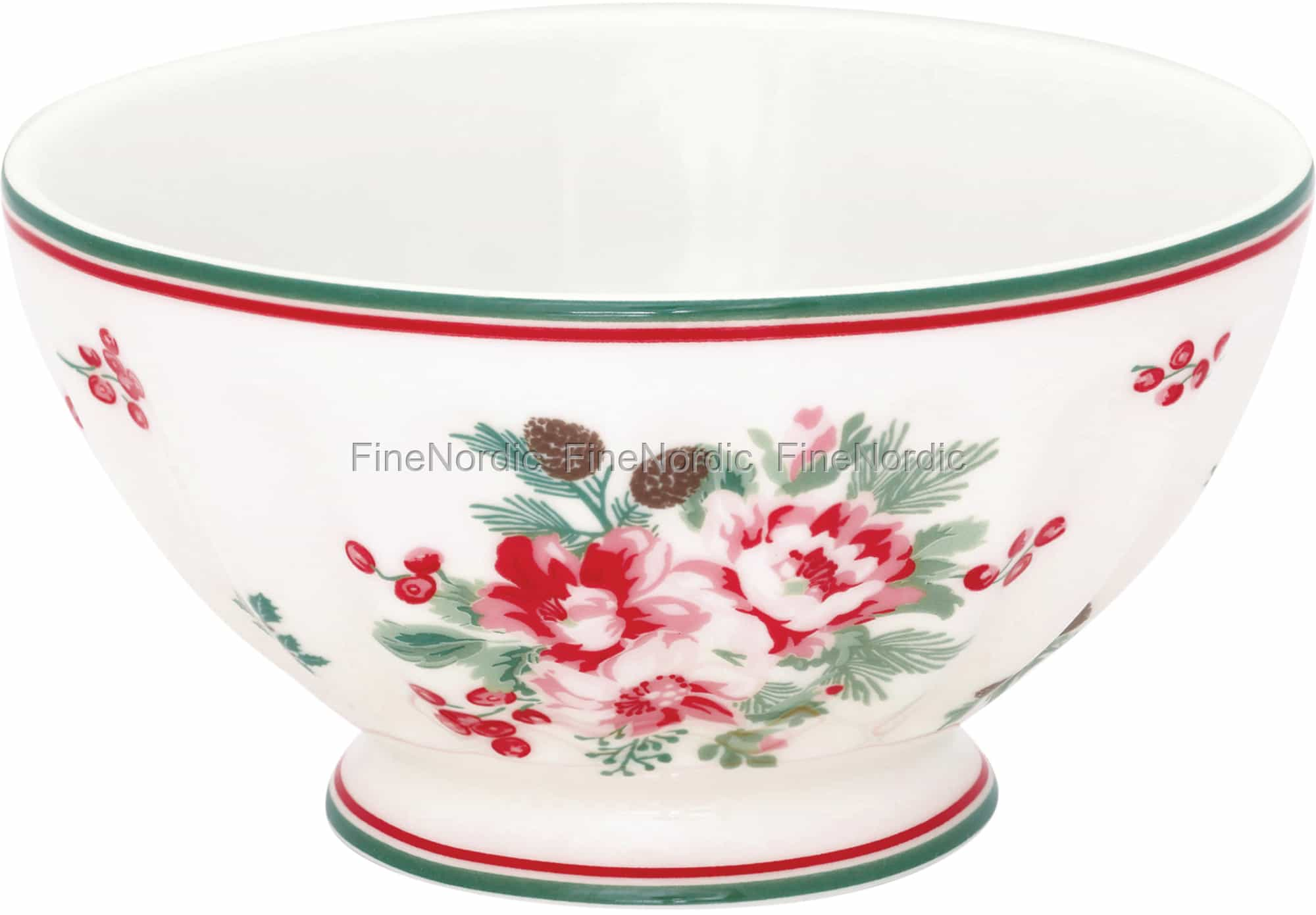 GreenGate Schüssel French Bowl XLarge Charline White