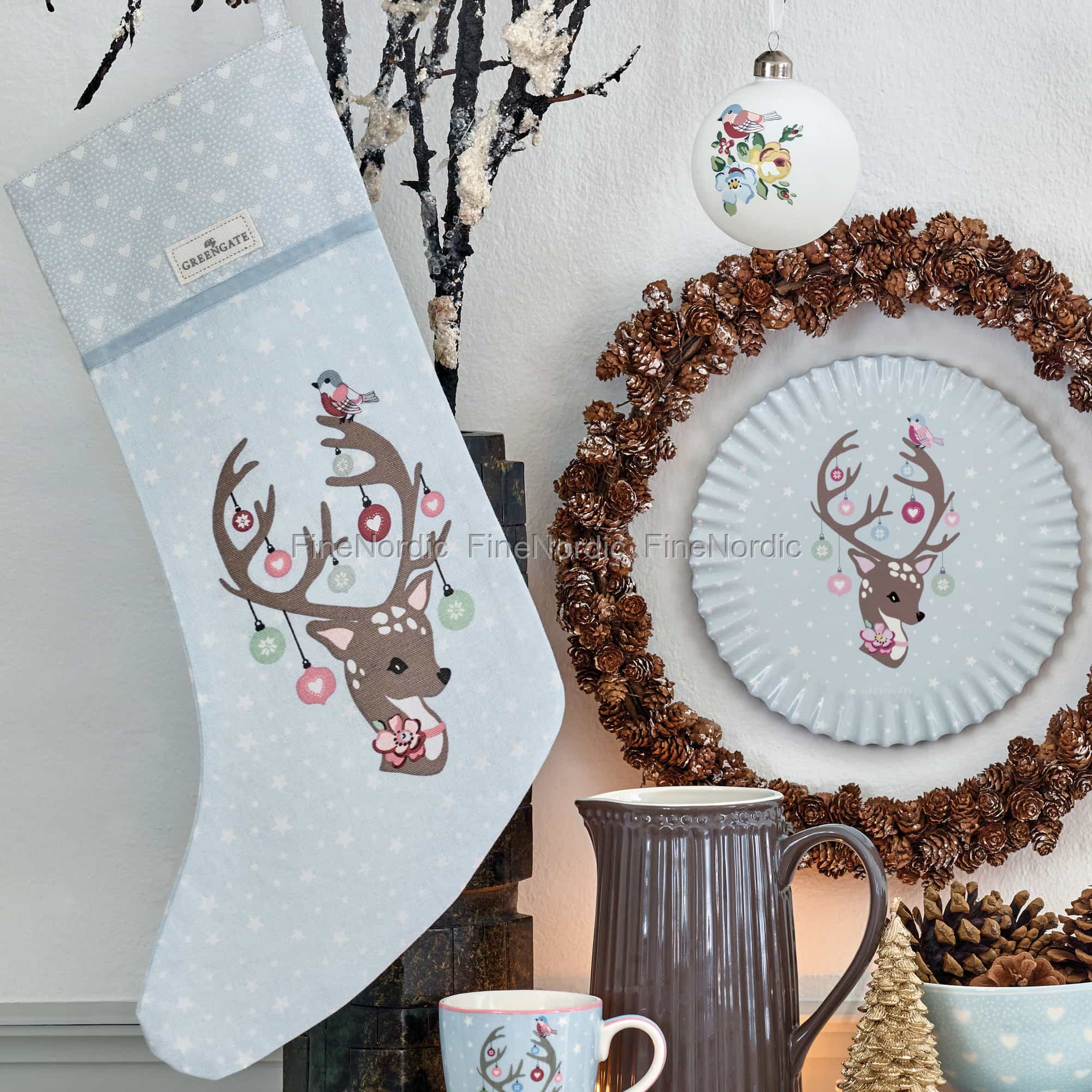 GreenGate Weihnachtsstrumpf Dina Pale Blue greengate-weihnachtsstrumpf-dina-pale-blue