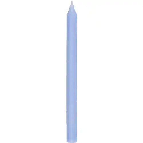 Ib Laursen Stabkerze Hellblau Rustikal 29 x 2,2 cm