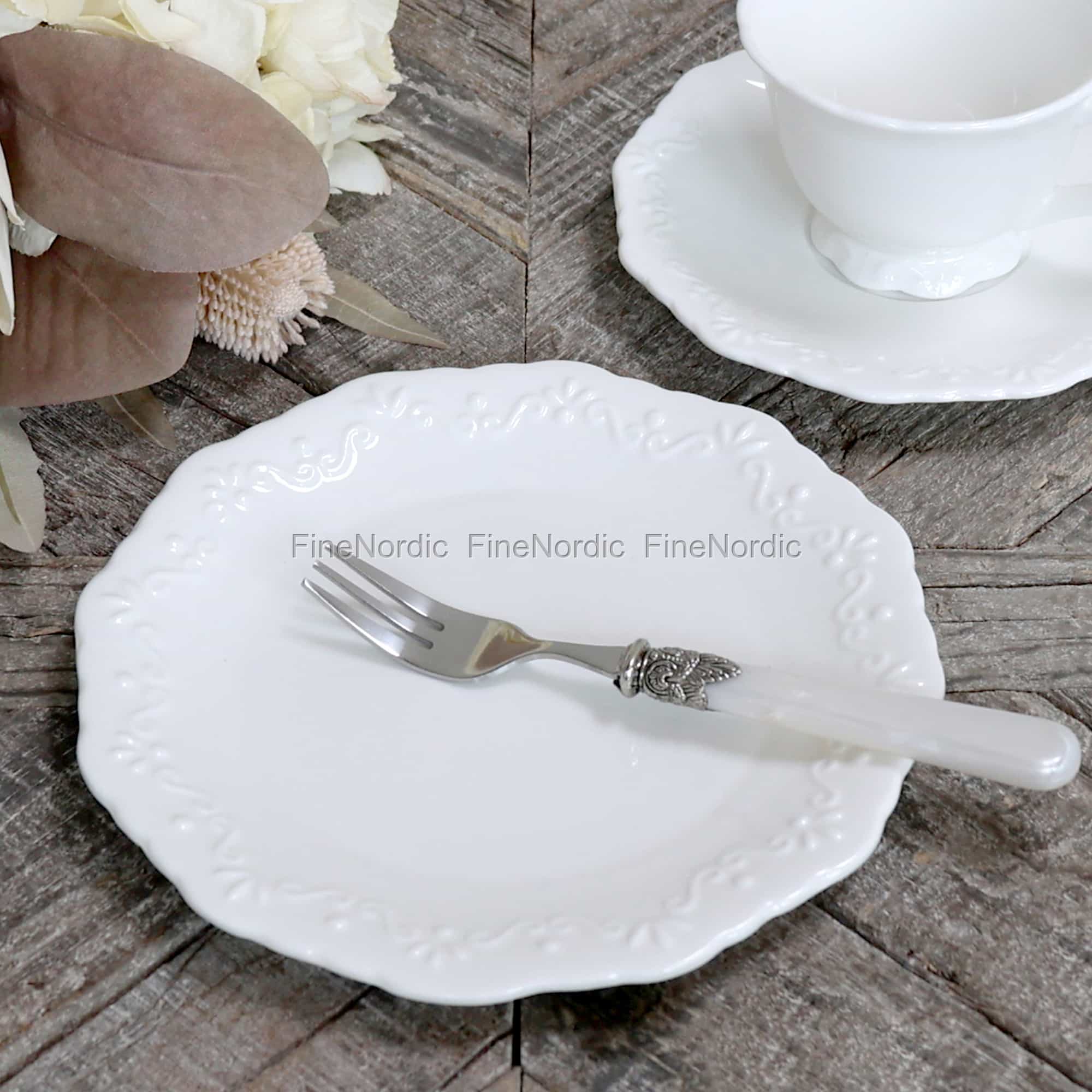 Chic Antique Dessertteller - Provence