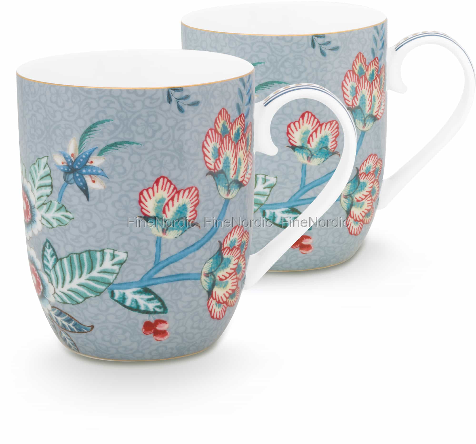 6er Set Tasse Classic Blue Pattern 300ml | Tassen | Kategorien