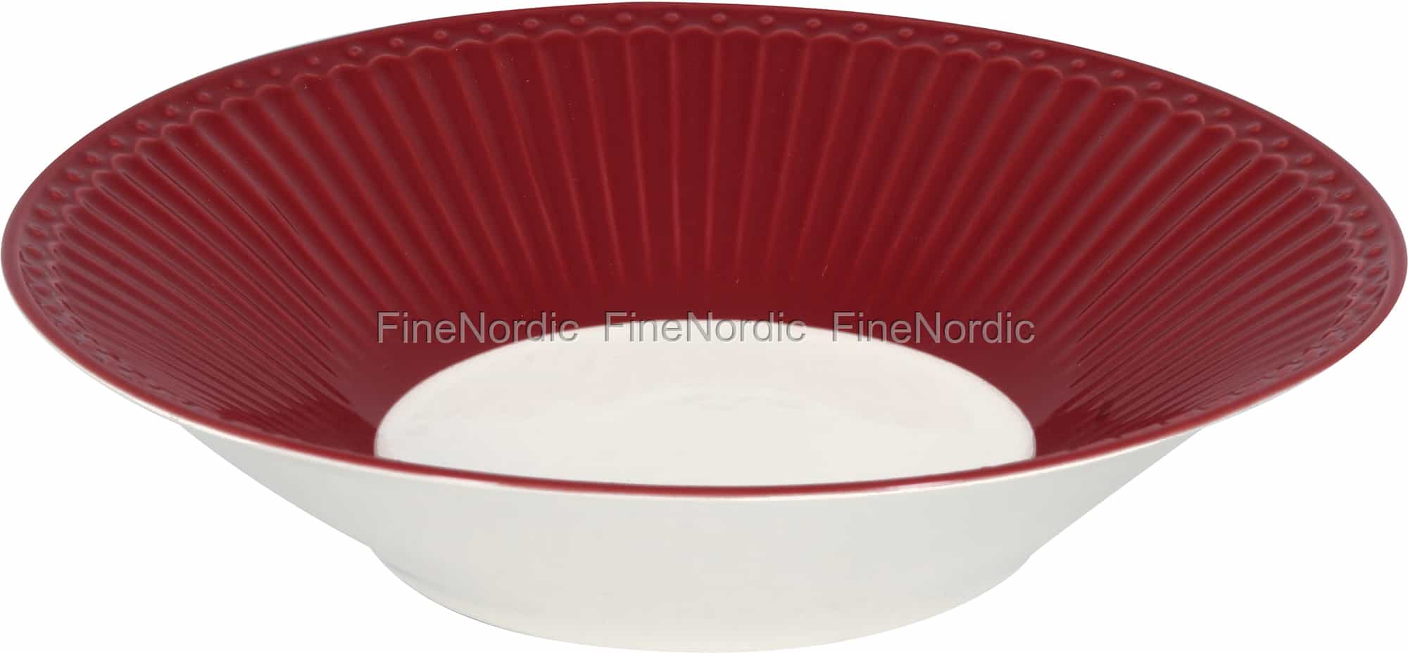 GreenGate Alice Krug 0,5 Liter Claret Red - Stilvoller Steingut-Krug Für Tischdekoration