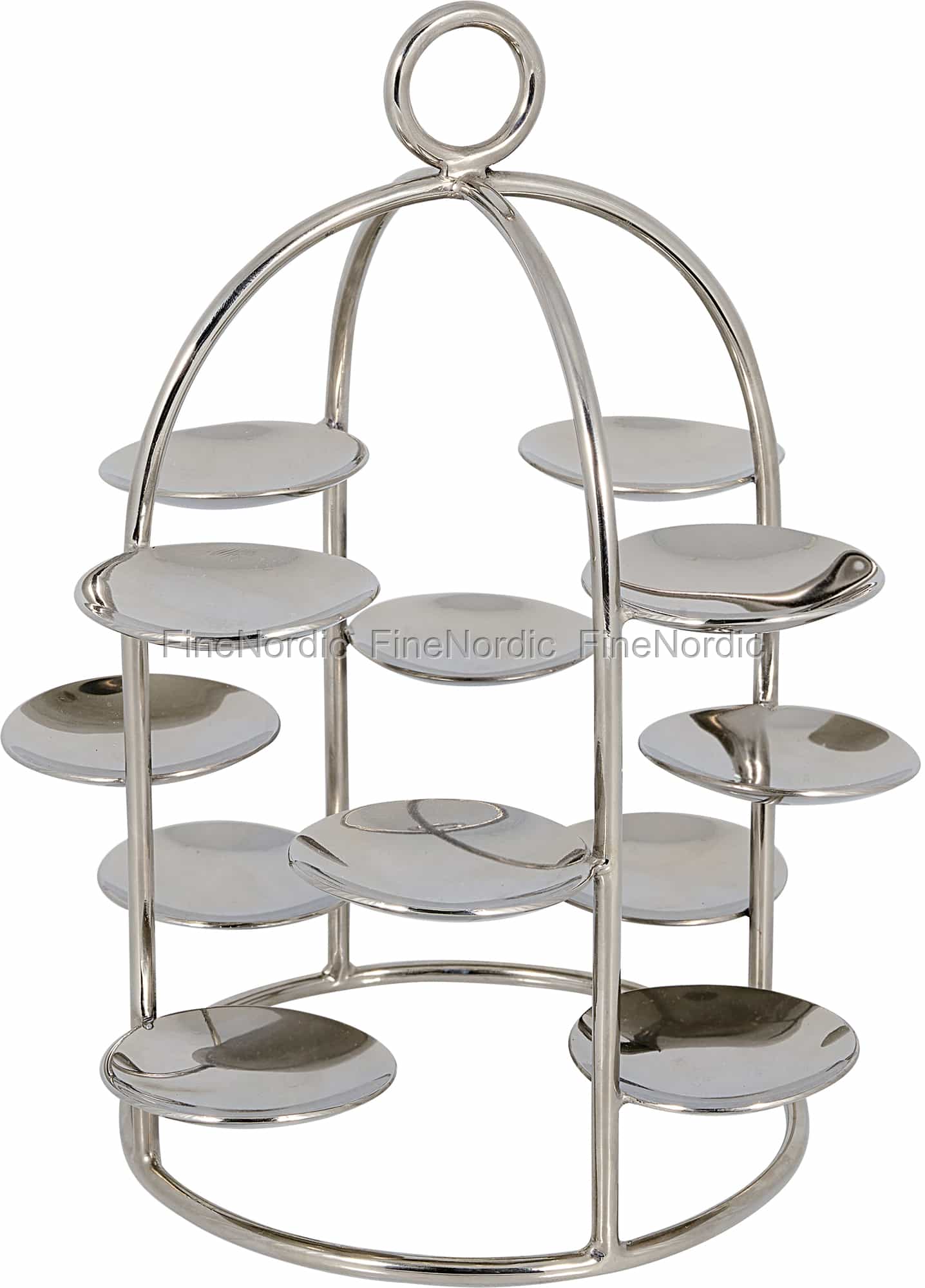 GreenGate Mini-Kuchen-Halter Silber