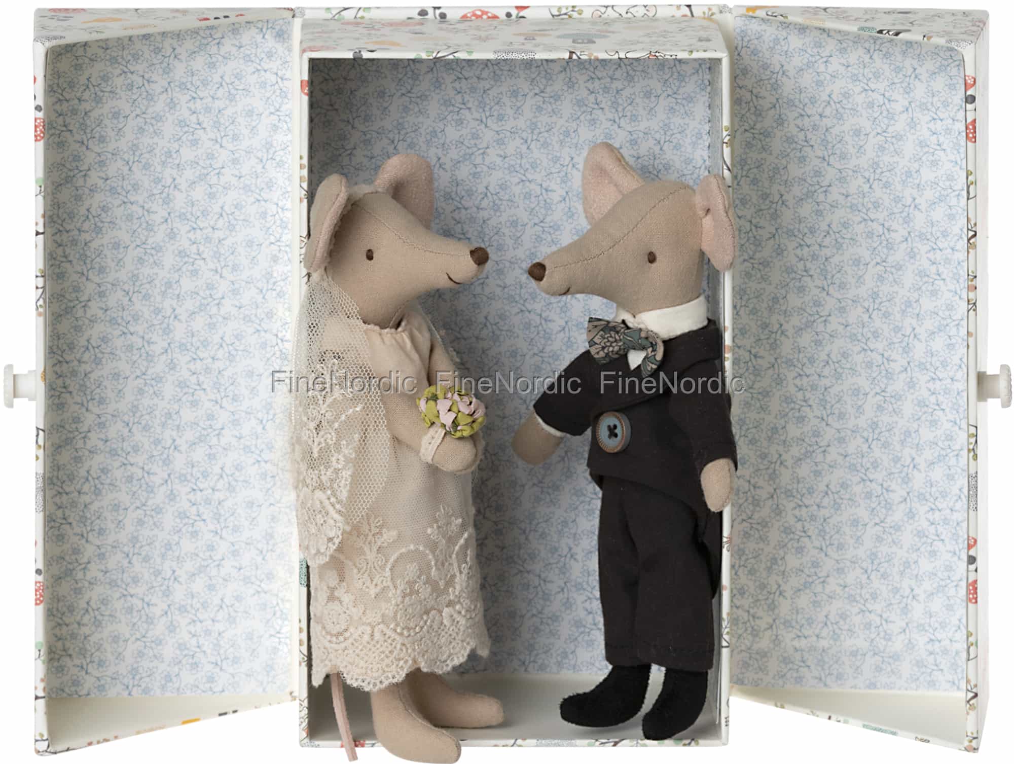 Maileg Hochzeitspaar Mäuse in Box