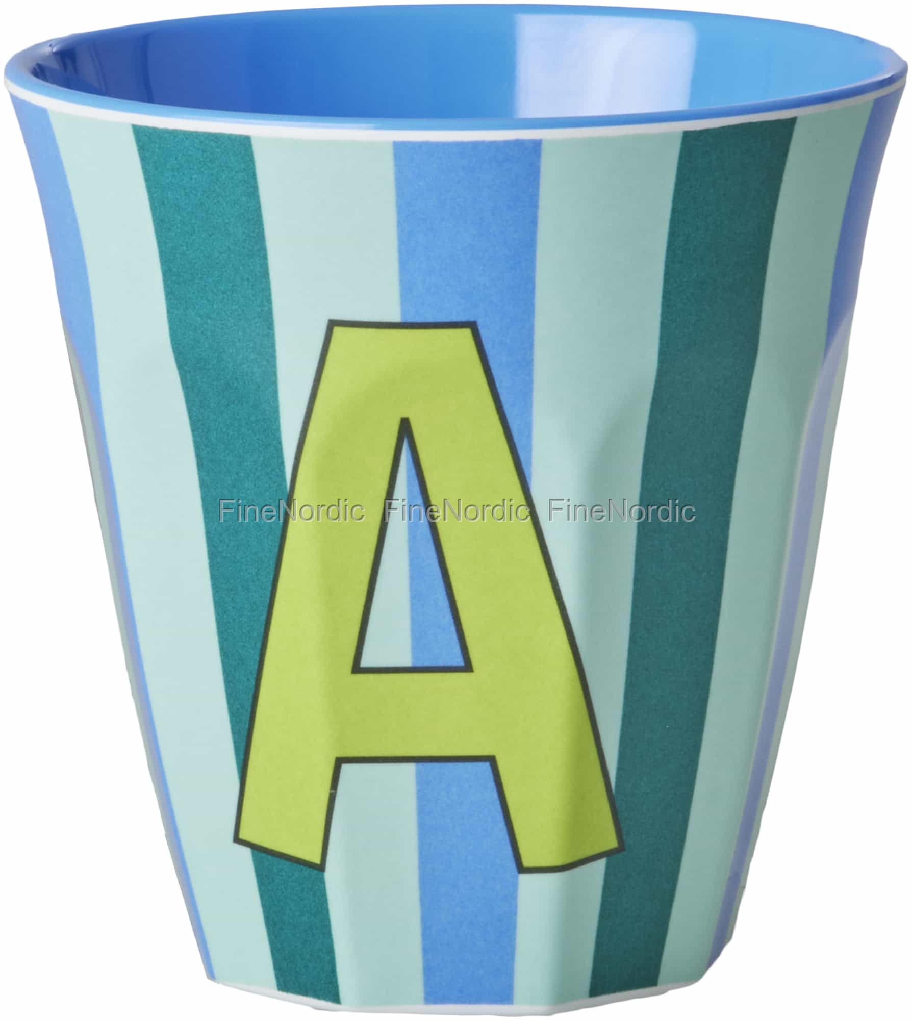 Rice Melamin Becher mit dem Buchstaben A