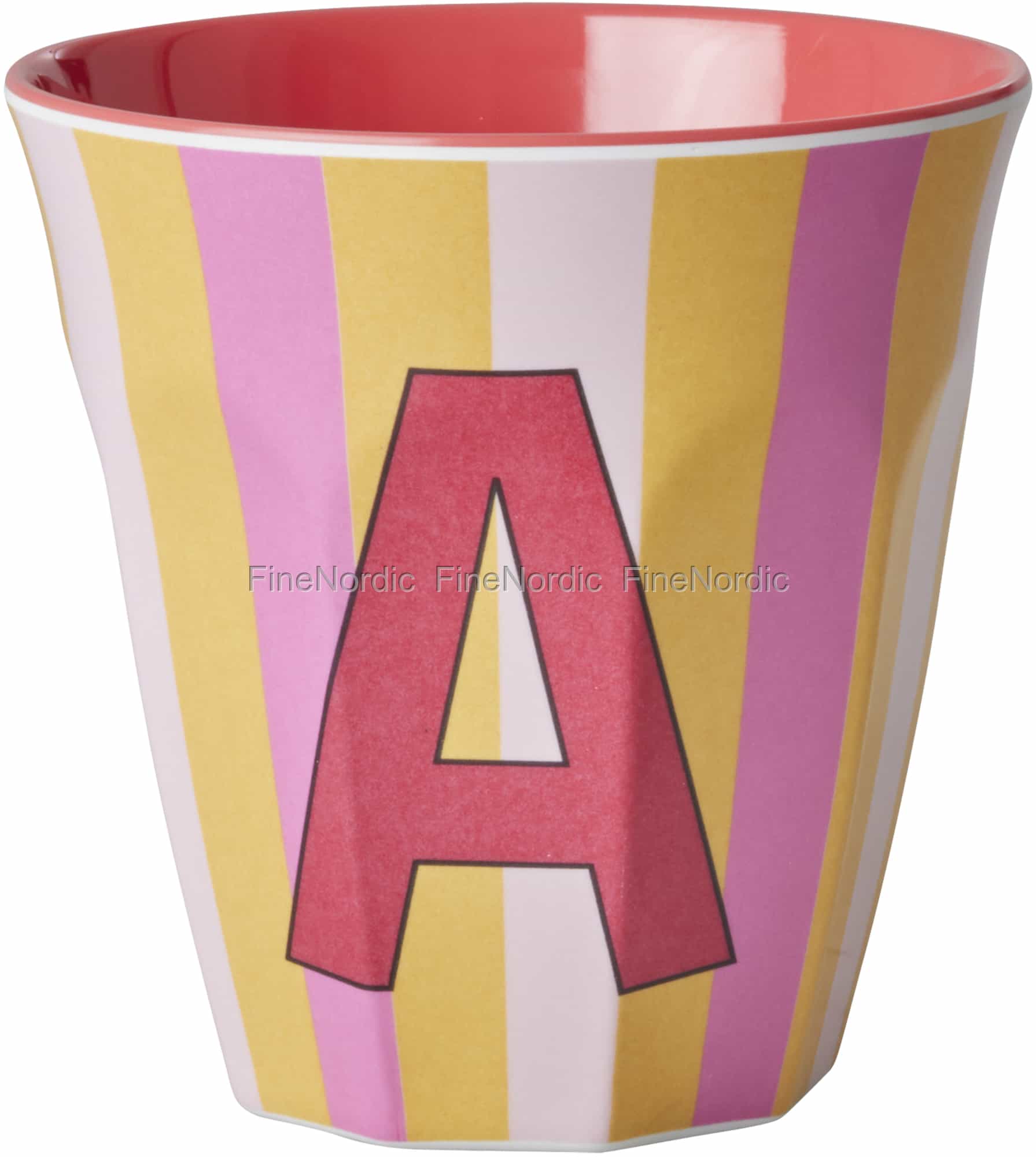 Rice Melamin Becher mit dem Buchstaben A