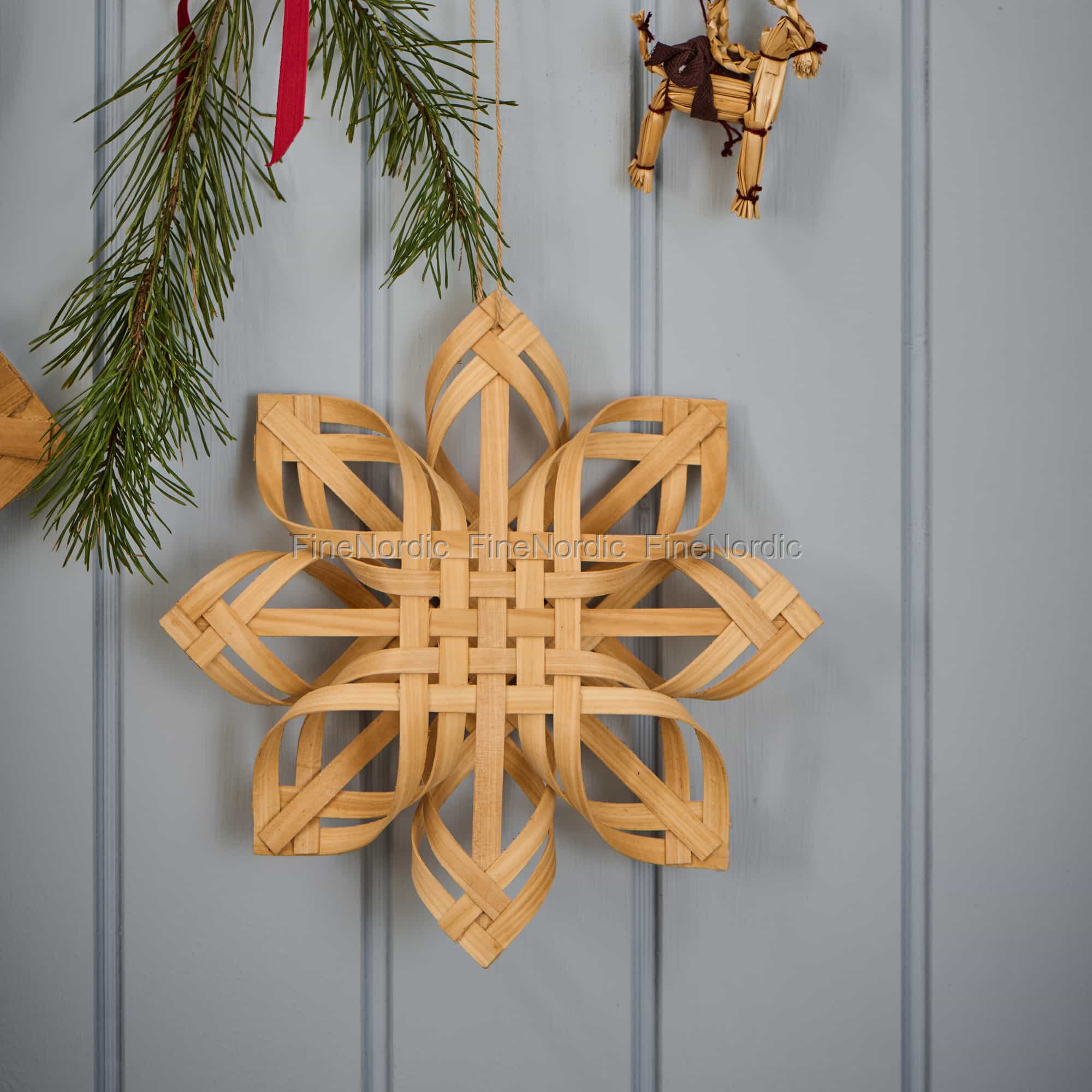 4 Schneeflocken-Dekorationen Zum Aufhängen – Je 45,7 Cm – Perfekt Für Winter-Partys & Weihnachtsdeko