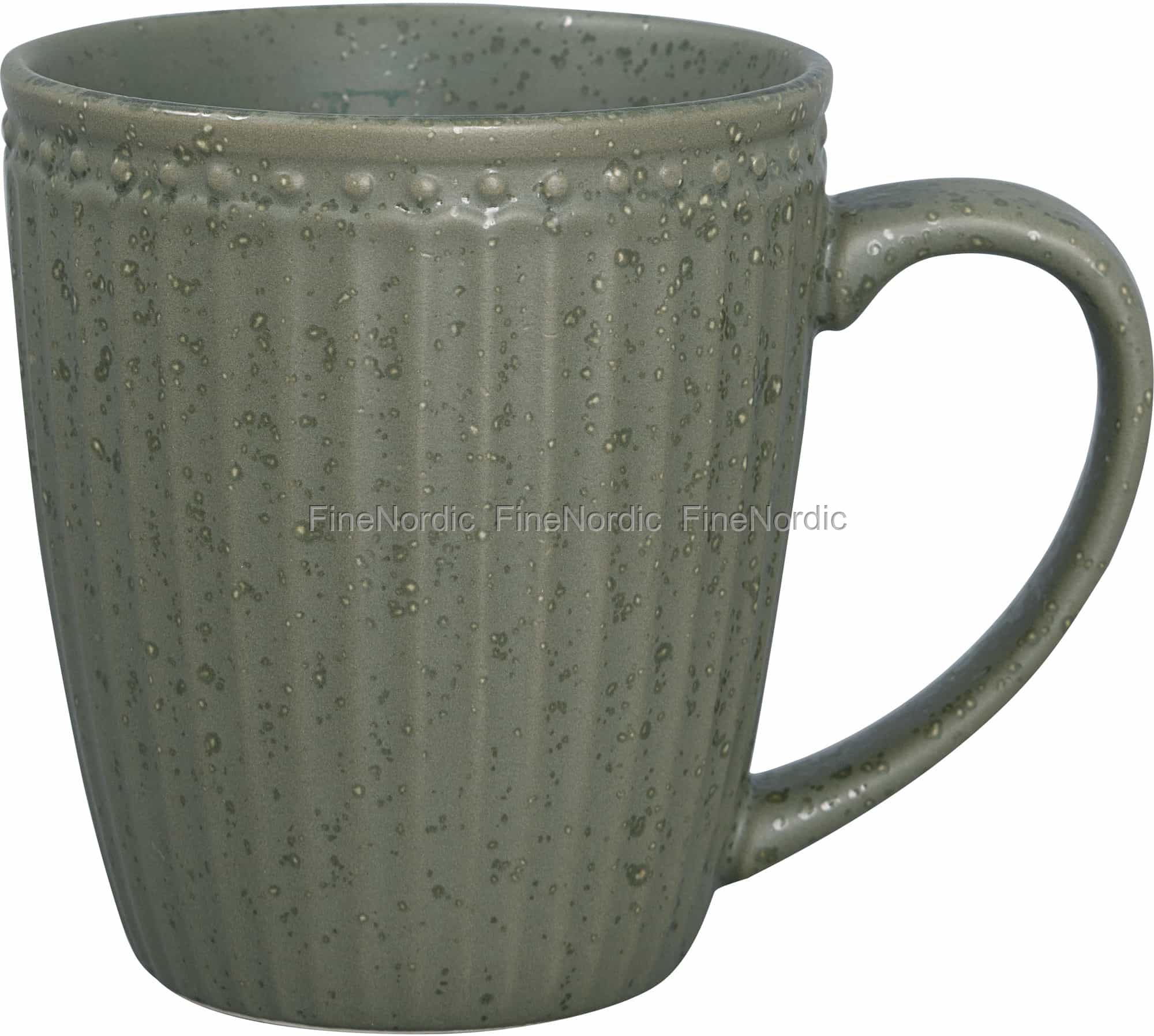 GreenGate Tazza da tè in porcellana azzurro pallido ALICE con manico L 0,4 H 11,5x9,5 cm