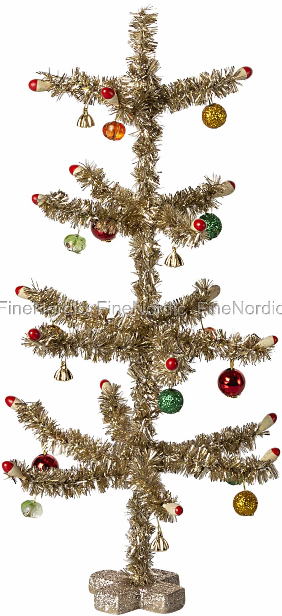 Maileg Weihnachtsbaum Gold, Rot und Grün