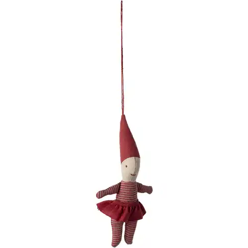 Pip Studio Weihnachtsstern Papier Overall Print Rot