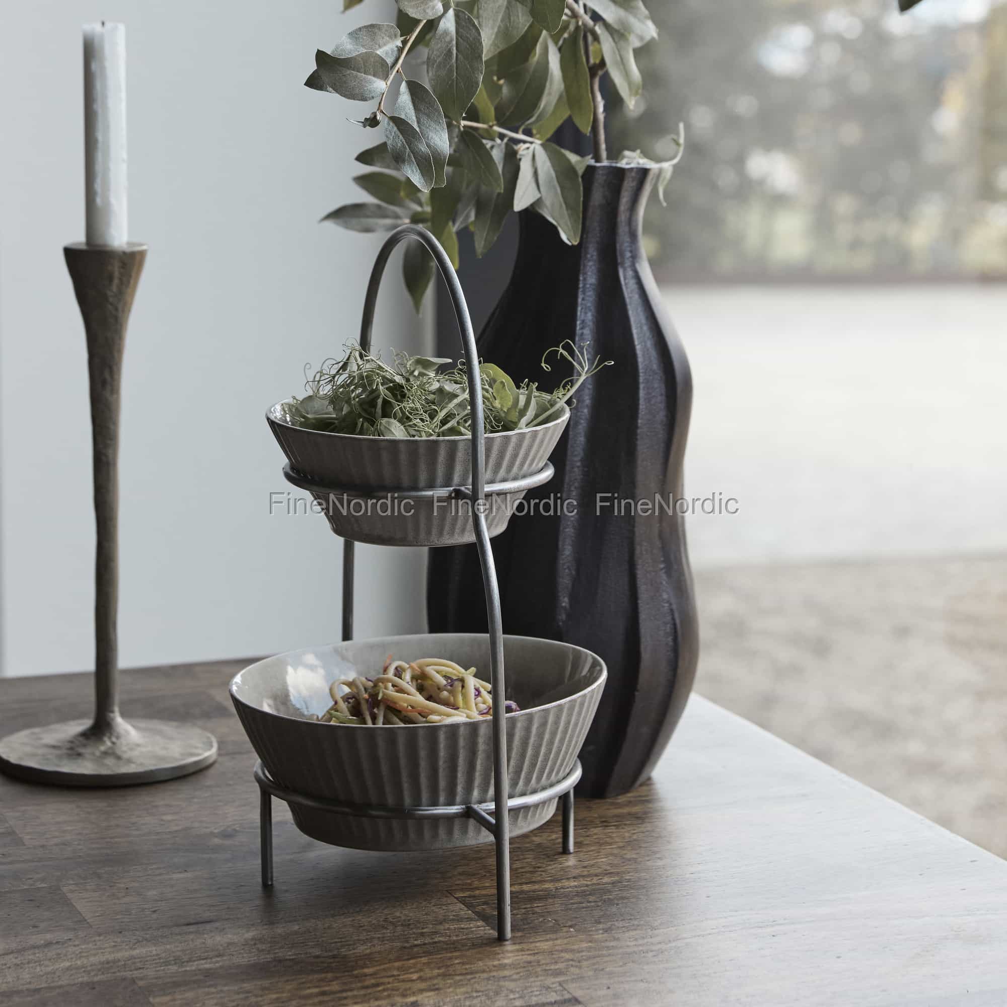 House Doctor Tellerständer HDSana Silber-Finish Klein
