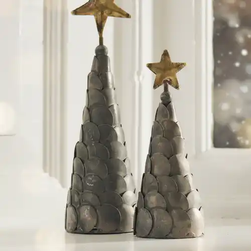 Weihnachtsbaum - Stehend - mit Sternspitze
